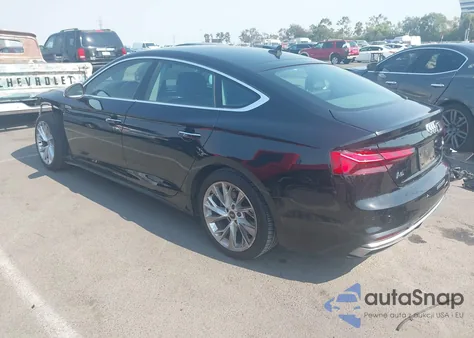 2021 Audi A5 Sportback Premium 40 Tfsi Quattro S Tronic из США, поврежденный, VIN WAUABCF59MA033398